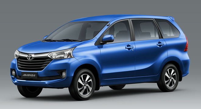 Cho taxi tự lái 7 chỗ Toyota Avanza